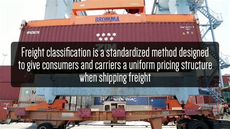 Authors and publishes the national motor freight classification® (nmfc®). FREIGHT CLASSIFICATION - YouTube
