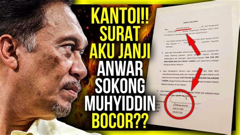 If you continue browsing the site, you agree to the use of cookies on this website. SURAT AKU JANJI ANWAR SOKONG MUHYIDDIN BOCOR?? - YouTube