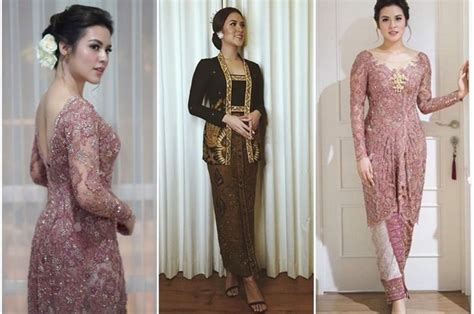 Contoh desain dress untuk orang gemuk dan pendek 2019. Model Kebaya Modern Untuk Vlogger - Jual Baju Brokat ...