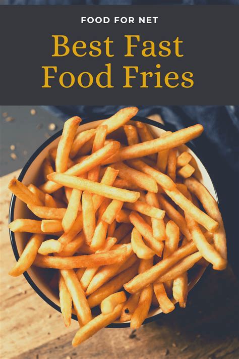 The best fast food in america: Best Fast Food Fries | Food For Net