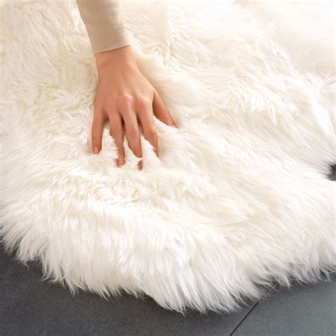 Hohe qualität faux schaffell teppich zu umarmen sie. Lammfell-Teppich - 160 x 100 cm groß und sogar ...