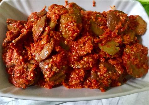 Terong balado, salah satu primadona masakan dari ranah minang. Jengkol Balado super pedes | Resep di 2020 | Resep, Resep ...