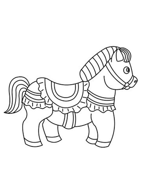 Kuda poni adalah spesies jenis kuda yang memiliki badan lebih kecil. Gambar Mewarnai Kuda Poni Untuk Anak PAUD dan TK