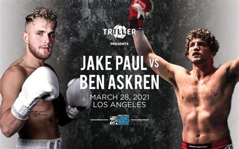 Jake joseph paul (born january 17, 1997) is an american youtuber, internet personality, actor, rapper and professional boxer. Бен Аскрен се съгласи на боксов мач с Джейк Пол | Boec.BG - онлайн медия за бойни спортове