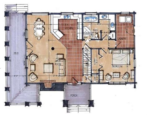 Maple leaf's nurturing and supportive staff are trained to provide around the clock aid not only for. The Maple Leaf Lodge | Small house plans, House floor ...