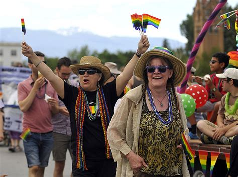 The march started at 3pm from astley hall and participants walked around parade ground and ghanta ghar. Photos: Big Sky Pride Parade 2015 | | missoulian.com