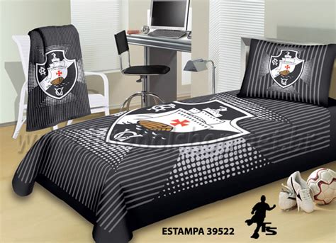 Leandro noel laranja (rj) auxiliares: Jogo de Cama Solteiro Buettner Vasco da Gama - 39522