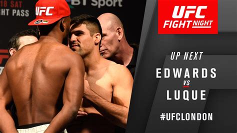 Leon edwards is happy to step up and answer that call. UFC Fight Night 107 - Leon Edwards contre Vicente Luque ...