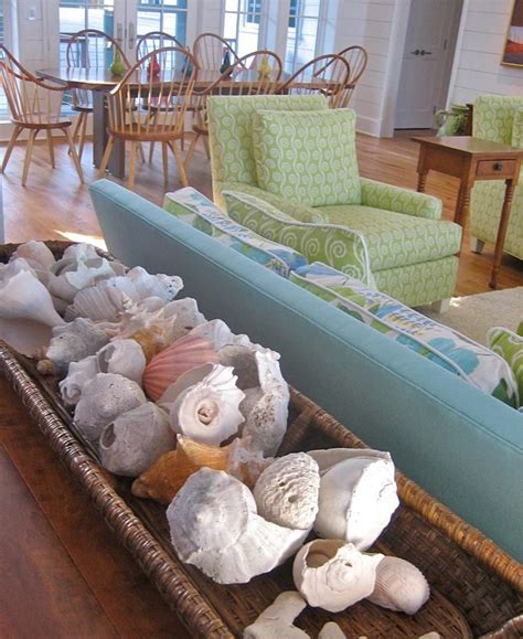 Whether you're a diehard fan of diana or just curious about her life, this national geographic book is an elegant piece for your coffee table. Seashell Basket Display | Beach house decor, Beach cottage ...