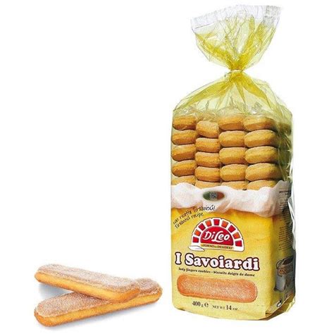 Homemade savoiardi biscuits also known as the lady's finger biscuits are delicious italian sponge fingers. Di Leo Lady Fingers Biscuits 400 Grams - Biscuits - Amatos ...