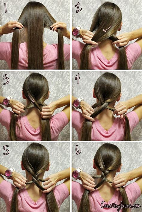 You braid it the same way, only you can see what you are doing. How to Braid Your Hair | Braiding your own hair