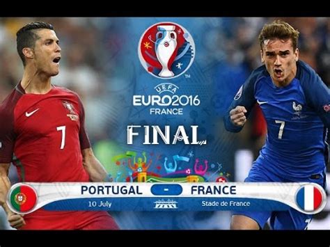 O frança leva a melhor sobre portugal. PORTUGAL x FRANÇA ao vivo / final Euro 2016 / Jogo do dia ...