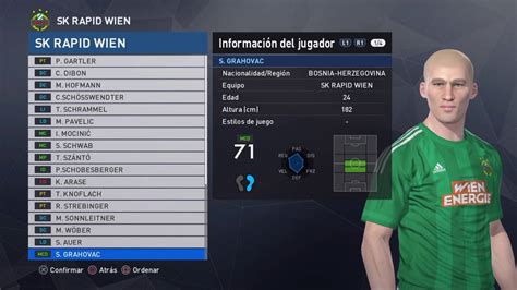 We would like to show you a description here but the site won't allow us. PES 2017: SK Rapid Wien - YouTube