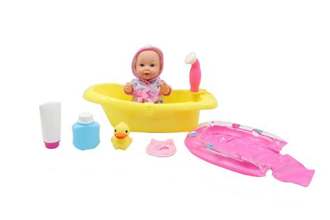 Baby bathtubs come in many shapes and sizes. MSB Baby Doll with Bath Set | Walmart Canada