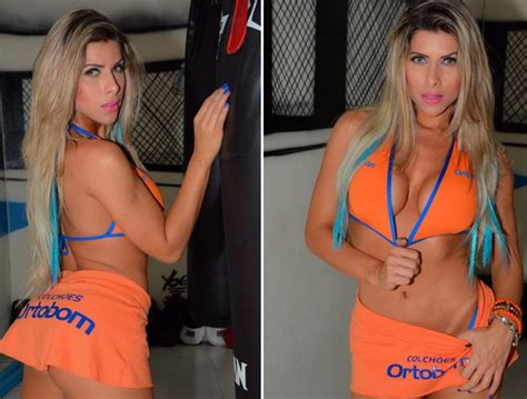 She was attracted by the charm to become a. Após ser capa da "Sexy", Ana Paula Minerado será Ring Girl ...