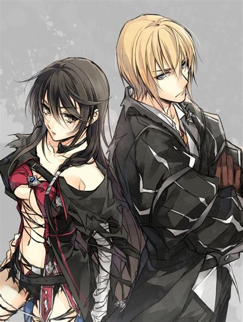 A young woman who endured a traumatic event three years prior to the main game and is seeking revenge for what happened. Velvet and Eizen from Tales of Berseria | Tales of ...