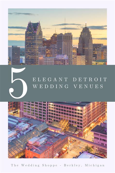 For irresistibly luxe wedding stationery, find your inspiration in refined lace and romantic florals. Detroit Wedding Venues Perfect for Your Big Day (With ...