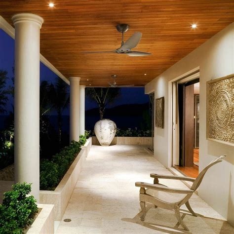 The best outdoor ceiling fan can turn your blazing hot patio or sunroom into a comfortable and airy environment. Outdoor Fans | Outdoor fan, Pergola on the roof, Outdoor