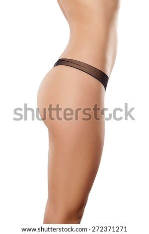 The four women body types are each completely different. Woman Looks Her Crotch Magnifying Glass Stock Photo ...