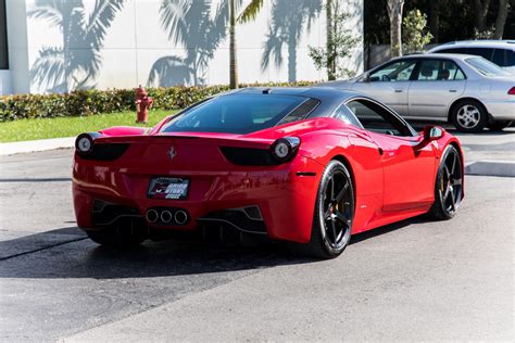 The 458 italia was officially unveiled at the 2009 frankfurt motor show on 15 september 2009. Used 2011 Ferrari 458 Italia For Sale ($159,900) | Marino Performance Motors Stock #177014