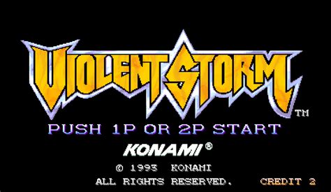 In the 1990s, world war iii has at last ended. VGJUNK: VIOLENT STORM (ARCADE)