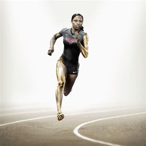 Tap into your unlimited potential with allyson felix. Another Olympic Gold for Nike Athletics This shot of ...