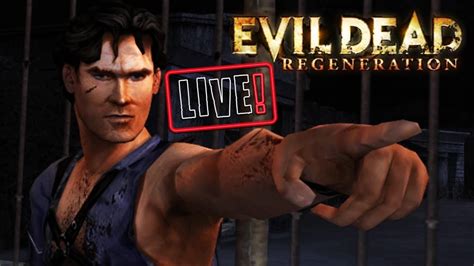 The only way to get out of your chains is to do something! LIVE - JOGANDO EVIL DEAD REGENERATION - YouTube