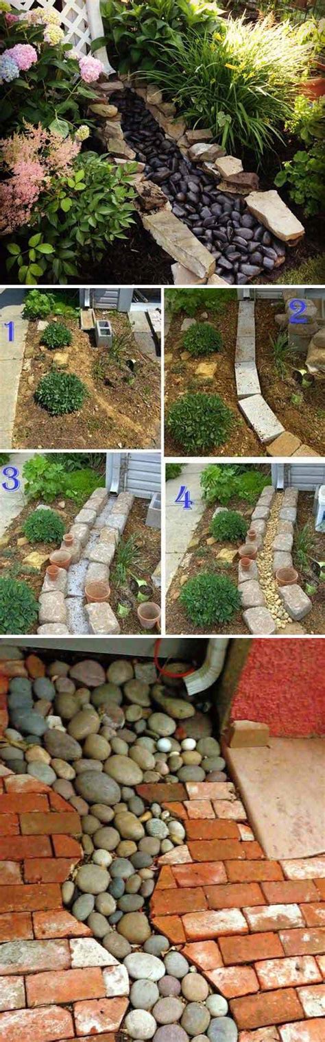 The rainstation is a convenient way to save both water and money. The Best 20 DIY Ideas To Create a Decorative Downspout Landscape