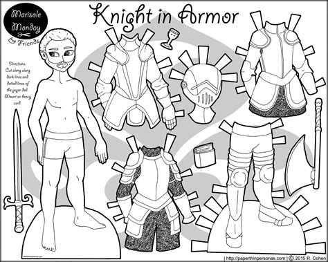 5 out of 5 stars. Knight in Armor: A Knight Paper Doll for Boys | Paper ...