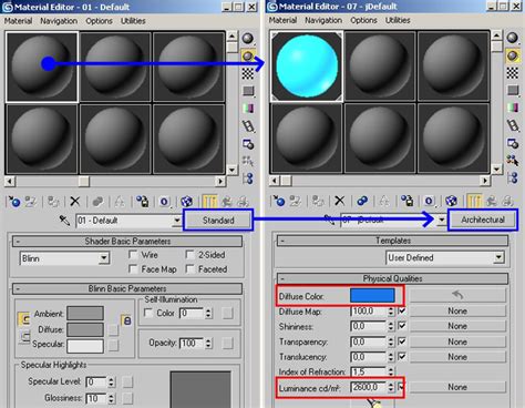 Tinggal pilih sesuai kebutuhan dan selera anda. Koran Arsitektur: Membuat material Glow dengan Mental Ray