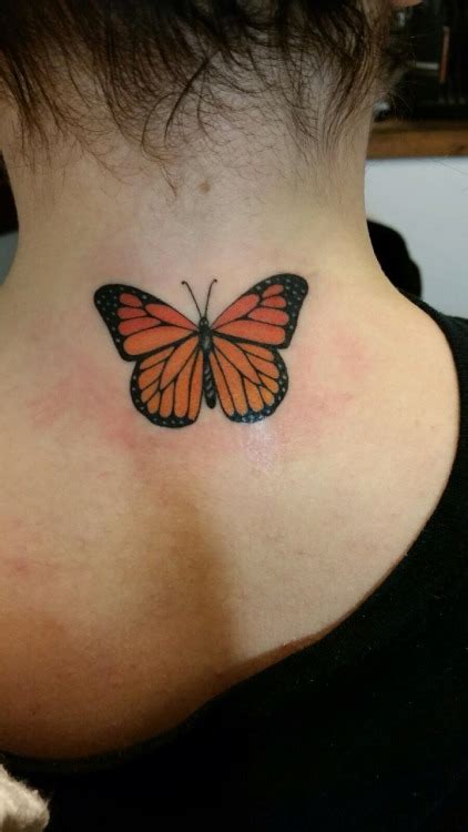 Butterfly tattoos, unlike other tattoo designs, have been increasingly worn by women and has been a trend especially in young girls, as seen in the recent years. monarch butterfly tattoo | Tumblr