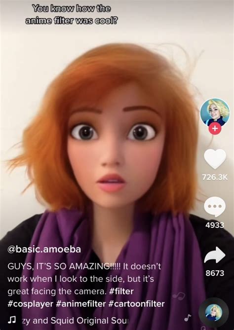 People have been using the filter to film videos in snapchat and then post them on tiktok and instagram after adding sounds/songs from disney movies to the video. How to Get the Disney Princess Cartoon Face Effect on ...