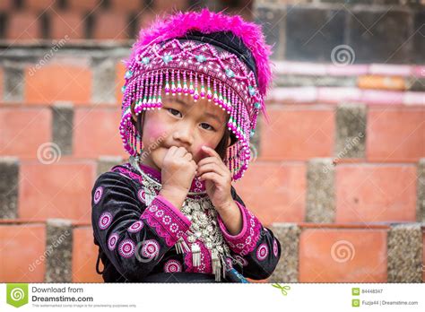 Hilltribe Girl, Thailand editorial photography. Image of hmong - 84448347