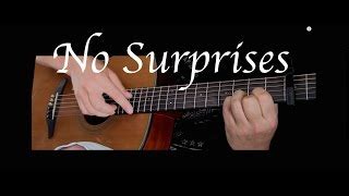 Capo iii (original key f major). Chords for Radiohead - No Surprises - Fingerstyle Guitar