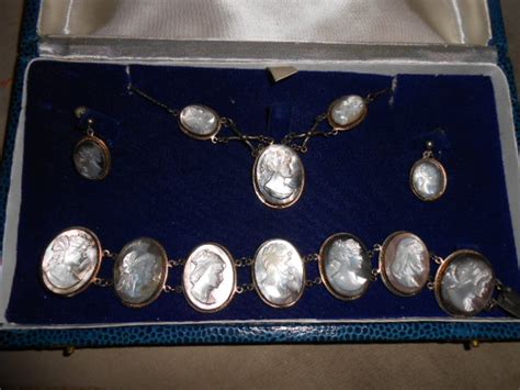 Should i get my jewelry appraised? Antique Cameo Jewelry Set antique appraisal | InstAppraisal