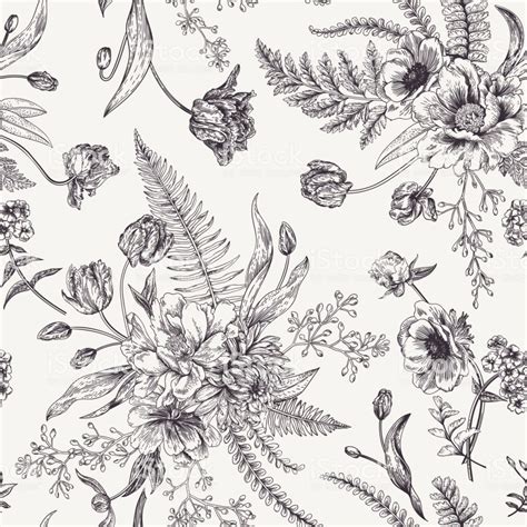 Maybe you would like to learn more about one of these? Seamless floral pattern with bouquets of spring flowers ...