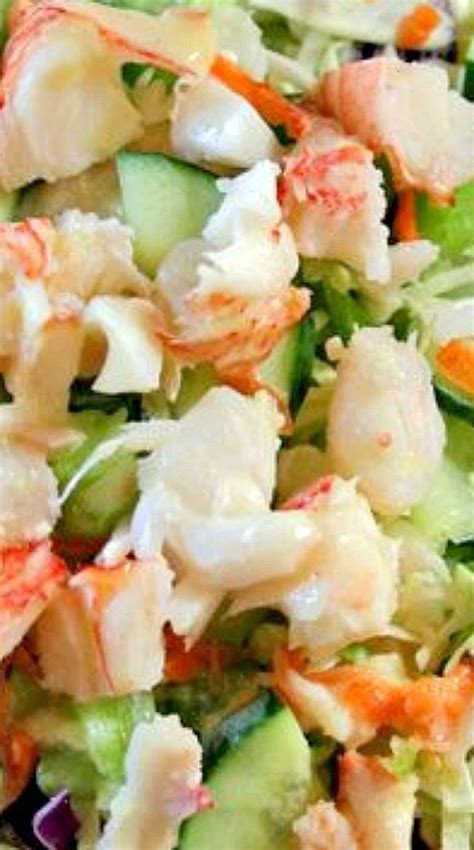 They always come out perfect i couldn t get enough of this this salad combines warm lobster. Lobster Salad With Lemon Dressing | Lobster salad, Healthy ...