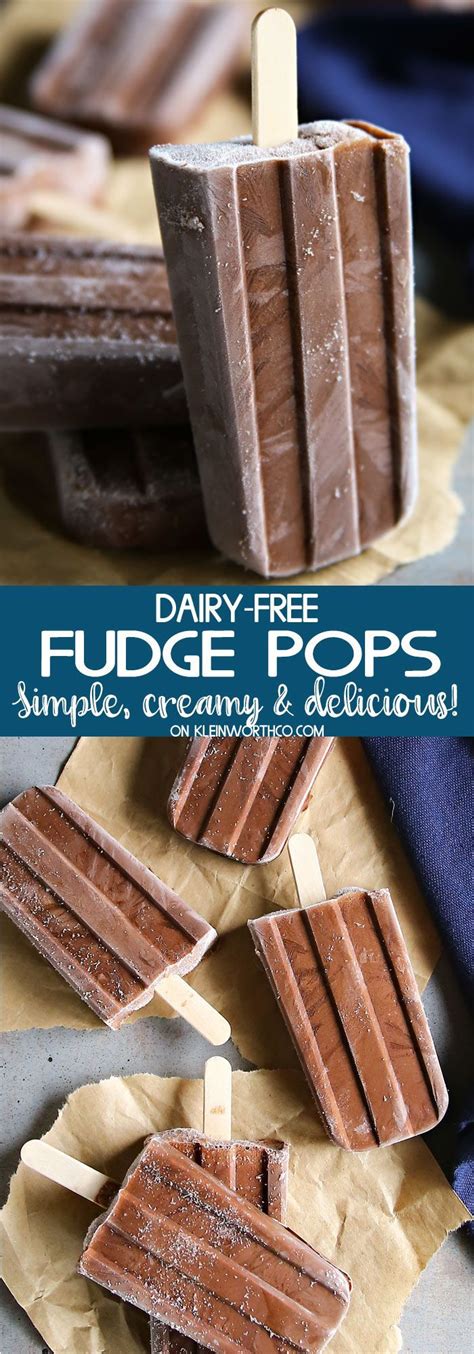 There is no need to. Dairy-Free Fudge Pops Recipe is the perfect summertime ...