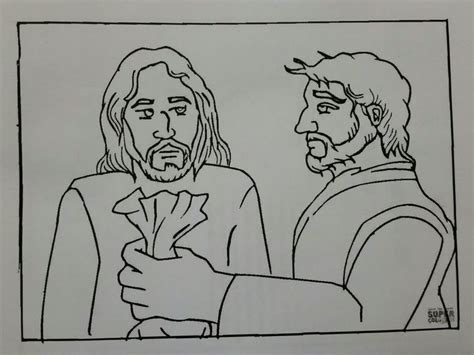 Judas was the apostle that betrayed him at the garden of gethsemane. Lesson 7 | Jesus coloring pages, Coloring pages, Coloring ...