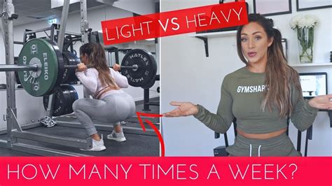Jan 31, 2021 · in general, he suggests working out each of your body parts approximately twice per week, with your legs getting significant attention as many as three days in a seven day period. HOW OFTEN SHOULD YOU TRAIN GLUTES? LIGHT VS HEAVY BOOTY ...