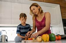 kitchen son cooking mother together friend mothers youworkforthem do children become things buy