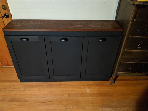 We did not find results for: Made a laundry sorting cabinet for the wife : woodworking