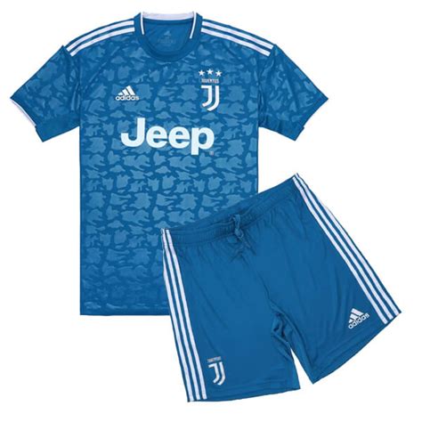 Neck eqt with three stripes. Juventus Away Kit 1920 Blue