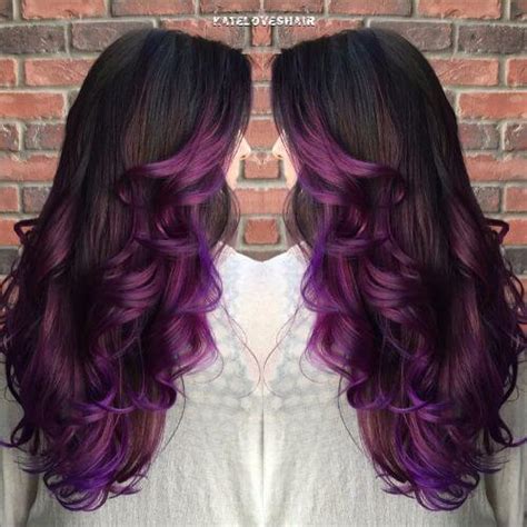 Most popular ombre hair colors. 50 Purple Ombre Hair Ideas Worth Checking Out | Hair ...