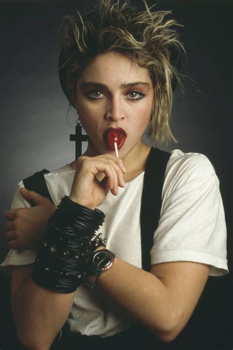 An 80's madonna throwback image this one is not seen that often like and share! Fashion Trends We Can All Thank Madonna For - Glam Radar