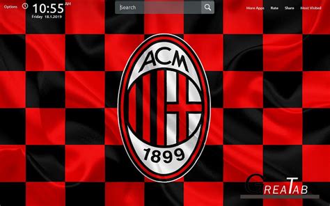 A collection of the top 58 ac milan wallpapers and backgrounds available for download for free. AC Milan Wallpapers Theme |GreaTab - Chrome Web Store