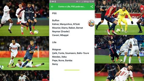 Onde assistir psg x lille hoje na internet grátis pela oitavas de final da copa da frança ao vivo 2021. ESCALAÇÕES DE PSG X LILLE - LIGUE 1 - YouTube