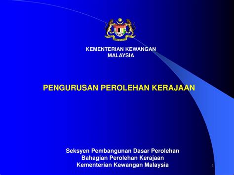 37/ suatu akta untuk meminda akta cukai pendapatan 1967, akta setem 1949, akta petroleum (cukai. PPT - PENGURUSAN PEROLEHAN KERAJAAN PowerPoint ...