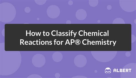 In this type of reaction, two or more reactants combine to synthesize a product. Types Of Chemical Reactions Classify Each Of These ...