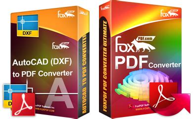 FoxPDF DXF to PDF Converter, AutoCAD to PDF Converter, Convert AutoCAD to PDF, Convert DWG to ...